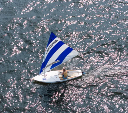 Sailing at Camp Sea Gull