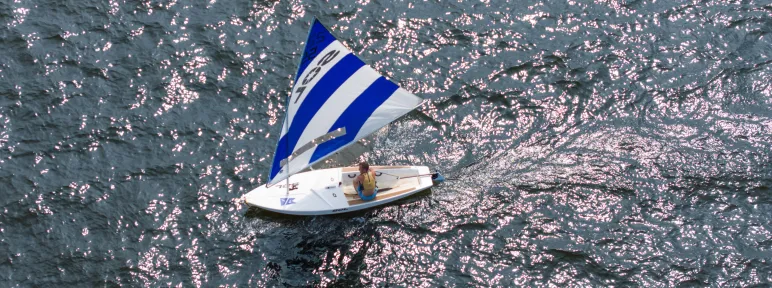 Sailing at Camp Sea Gull