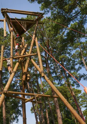 Climbing Tower at Camp Sea Gull