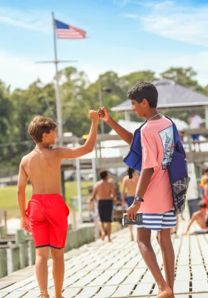 Friends at Camp Sea Gull