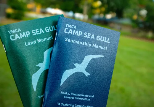 Land and Seamanship Manuals at Camp Sea Gull