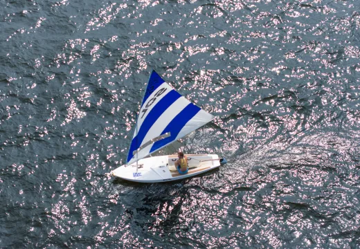 Sailing at Camp Sea Gull