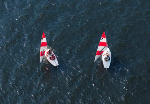 Sailing at Camp Sea Gull